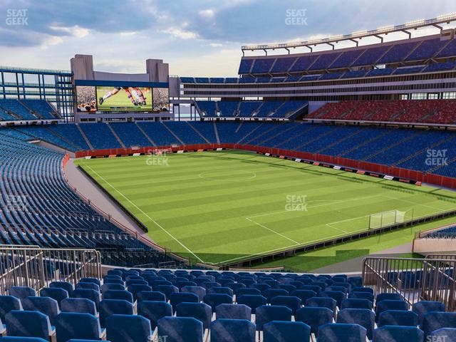 Gillette Stadium - Section 202 Seat View