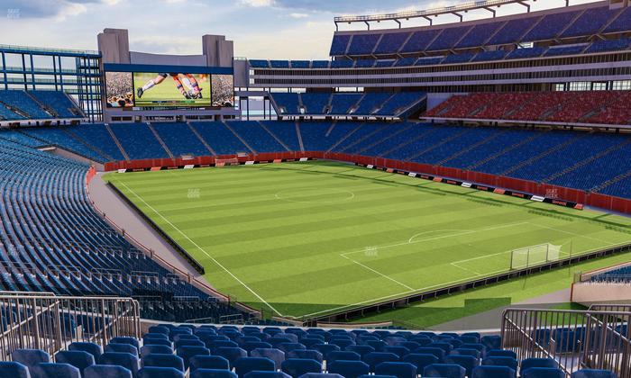Gillette Stadium - Section 202 Seat View