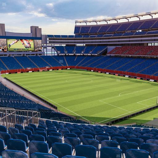 Gillette Stadium - Section 203 Seat View