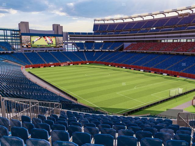 Gillette Stadium - Section 203 Seat View Gillette Stadium - Section 203 Seat View