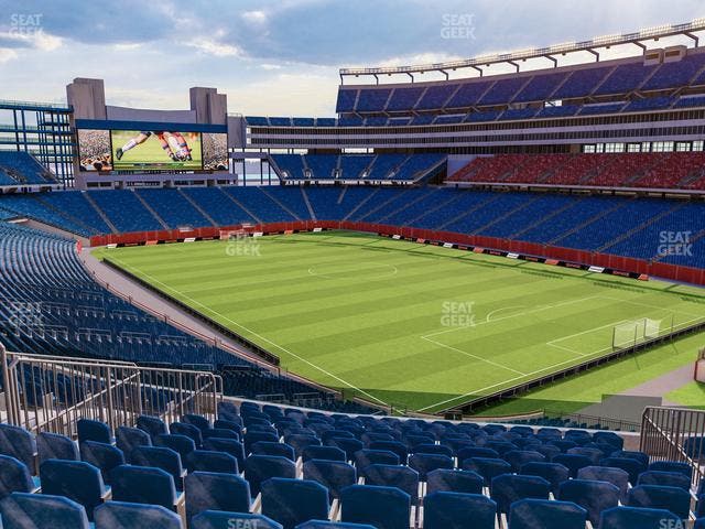 Gillette Stadium - Section 203 Seat View