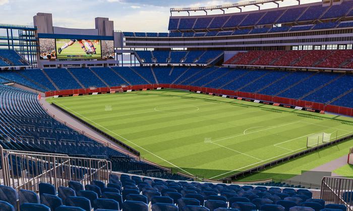 Gillette Stadium - Section 203 Seat View