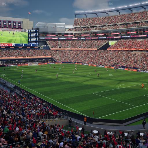 Gillette Stadium - Section 203 Seat View