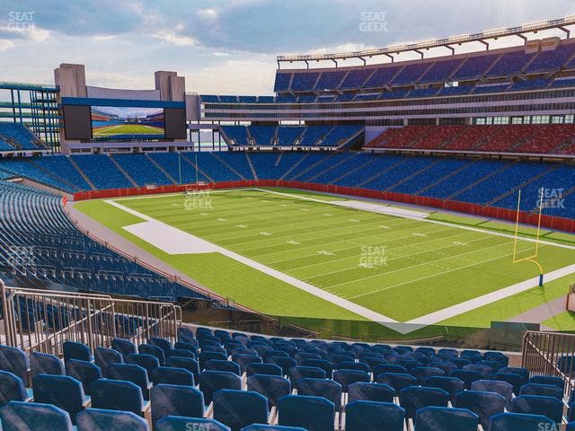 Gillette Stadium - Section 203 Seat View