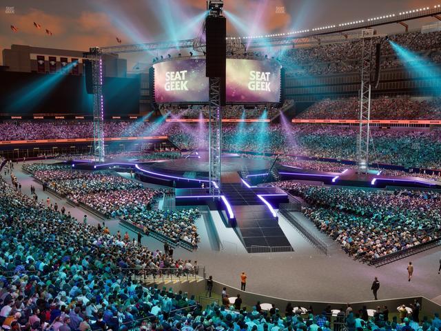 Gillette Stadium - Section 203 Seat View