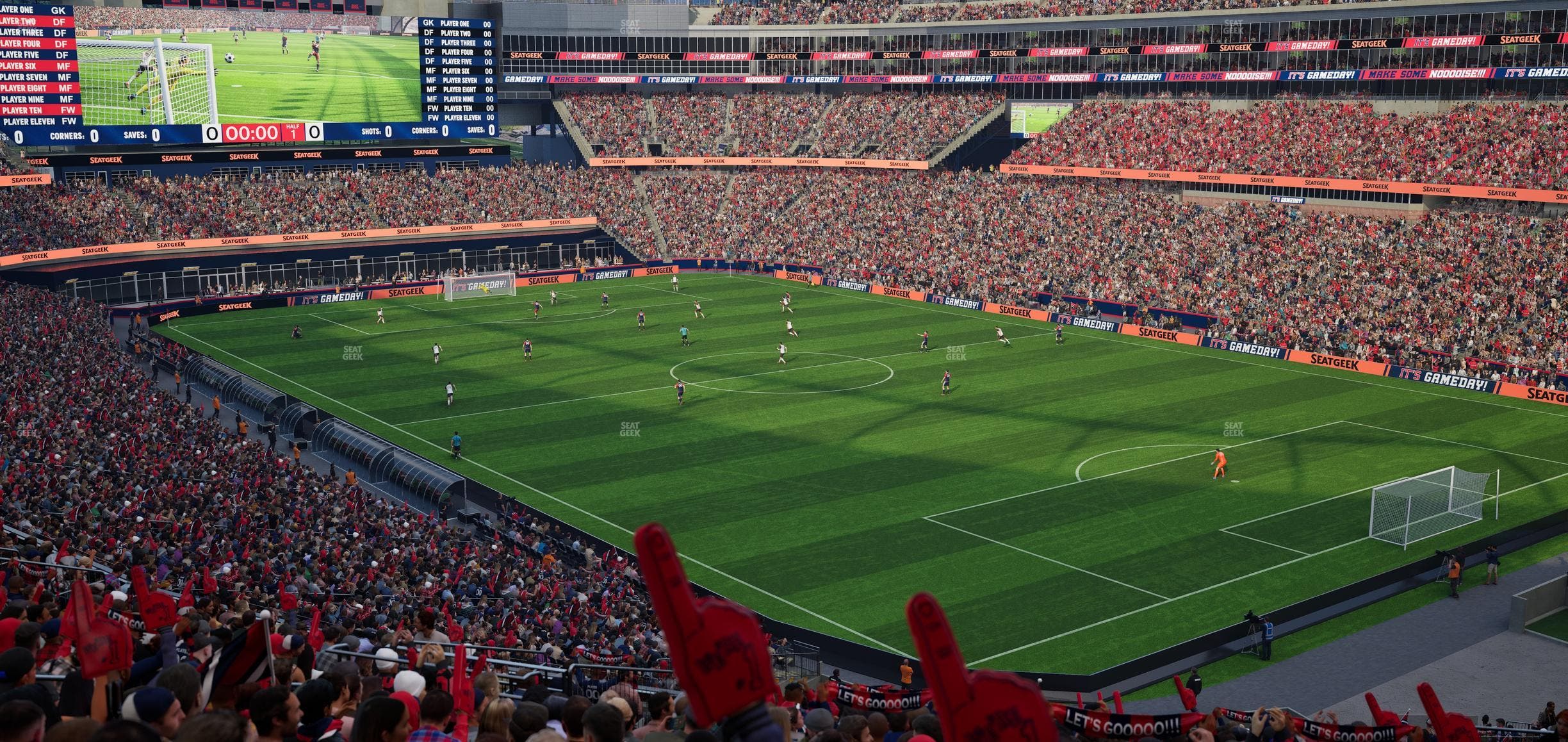 Gillette Stadium - Section 203 Seat View