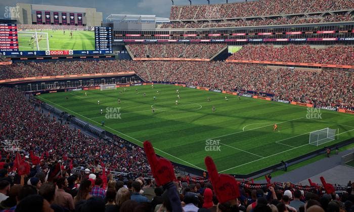 Gillette Stadium - Section 203 Seat View