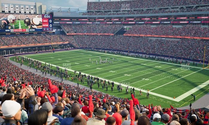 Gillette Stadium - Section 204 Seat View