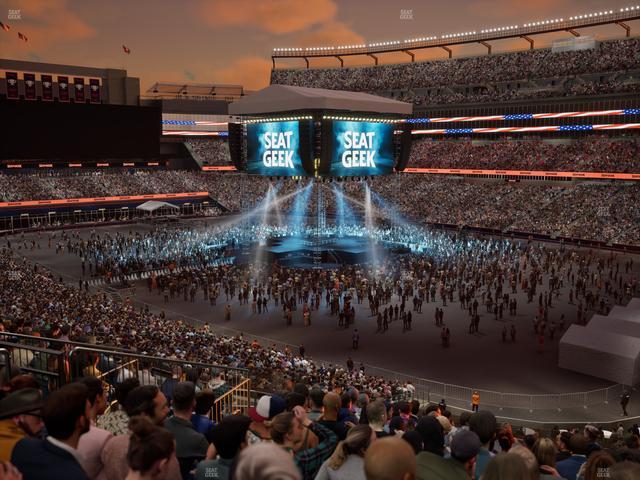 Gillette Stadium - Section 204 Seat View Gillette Stadium - Section 204 Seat View