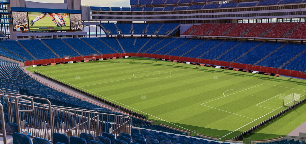 Gillette Stadium - Section 204 Seat View