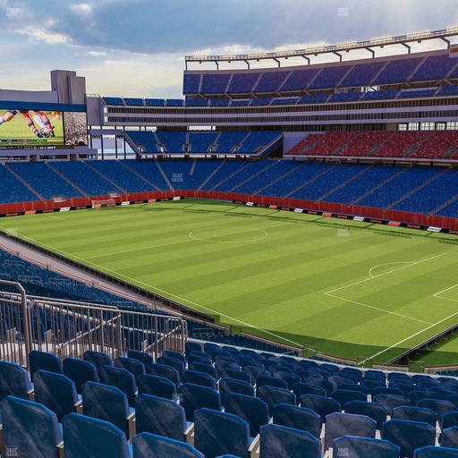 Gillette Stadium - Section 204 Seat View
