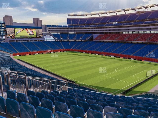 Gillette Stadium - Section 204 Seat View