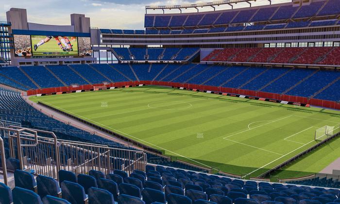 Gillette Stadium - Section 204 Seat View