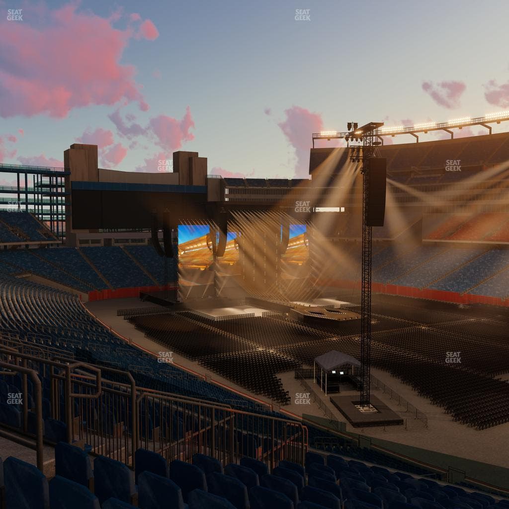 Gillette Stadium - Section 204 Seat View