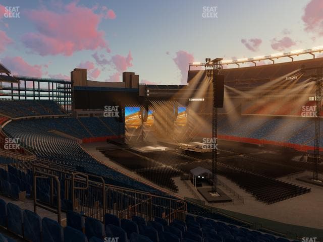 Gillette Stadium - Section 204 Seat View