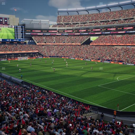 Gillette Stadium - Section 204 Seat View
