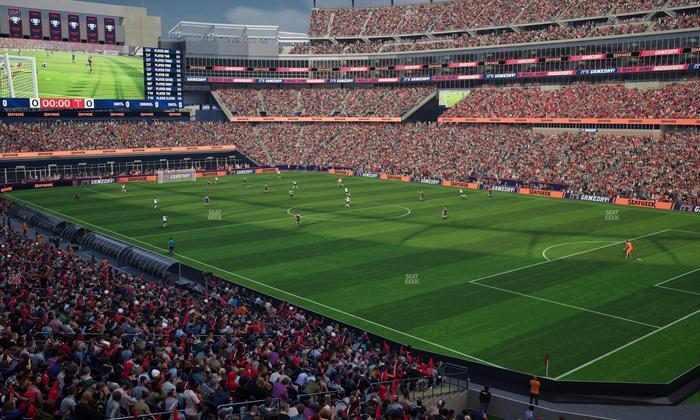 Gillette Stadium - Section 204 Seat View