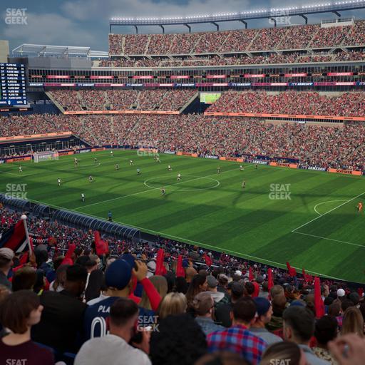 Gillette Stadium - Section 205 Seat View