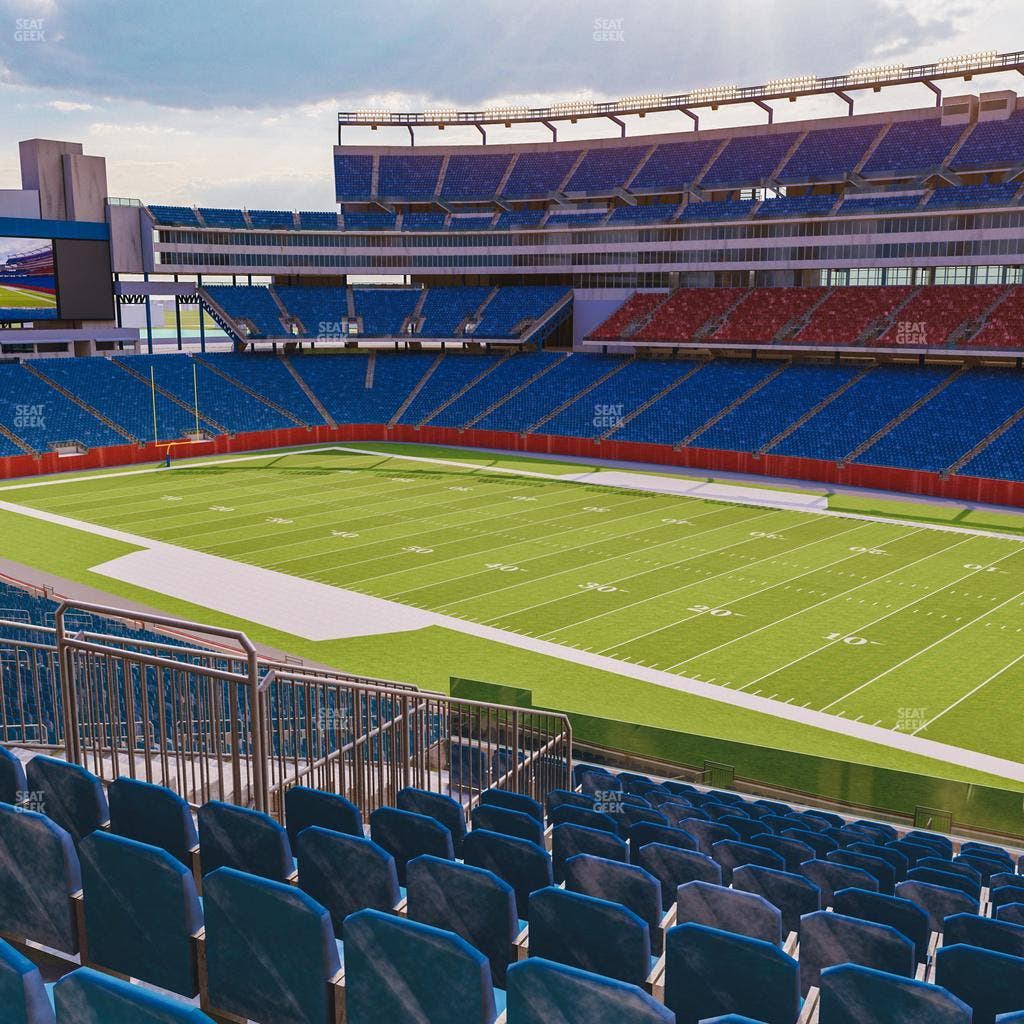 Gillette Stadium - Section 205 Seat View
