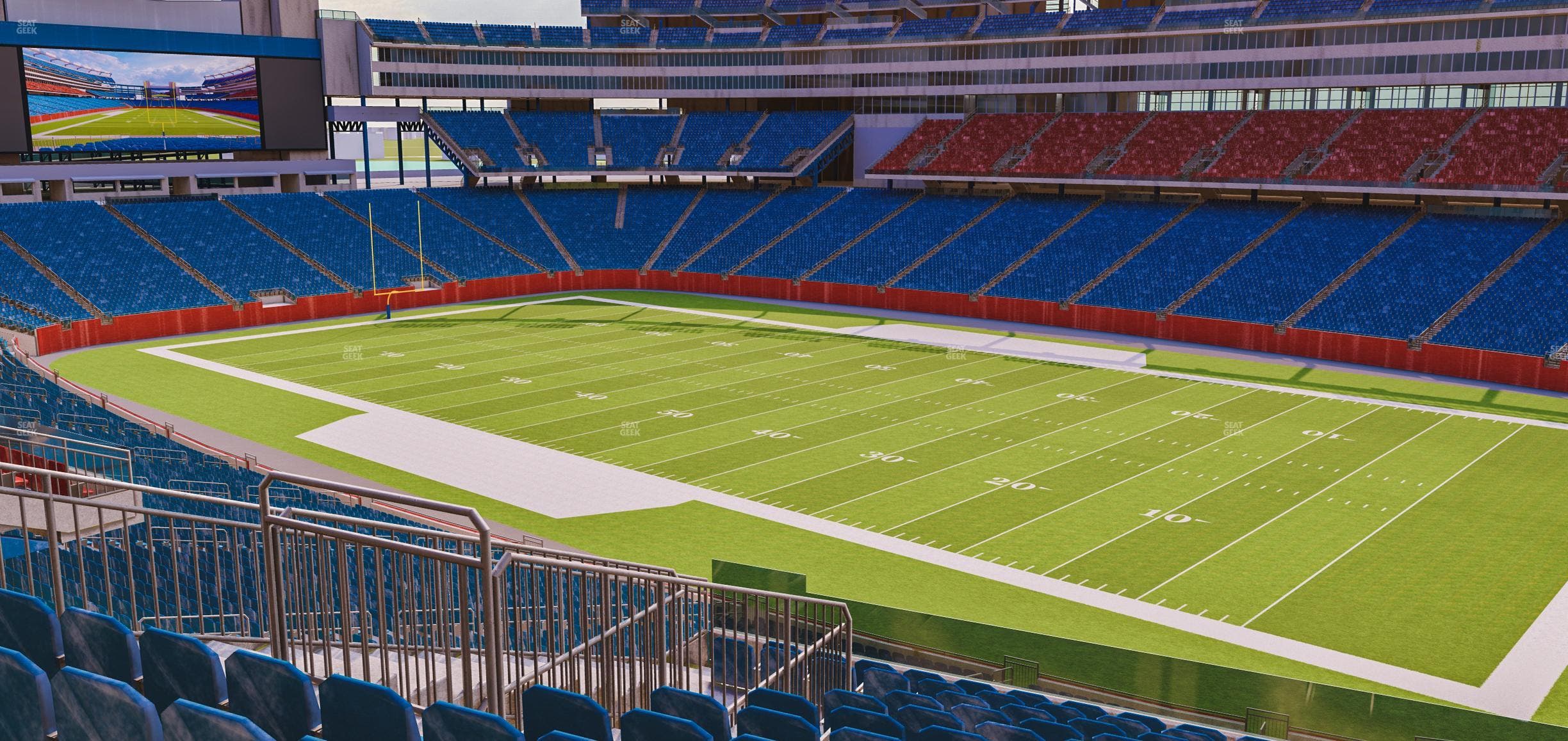 Gillette Stadium - Section 205 Seat View