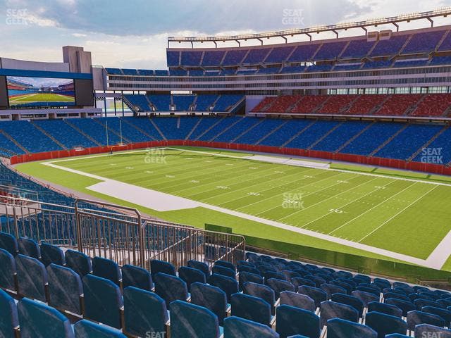 Gillette Stadium - Section 205 Seat View