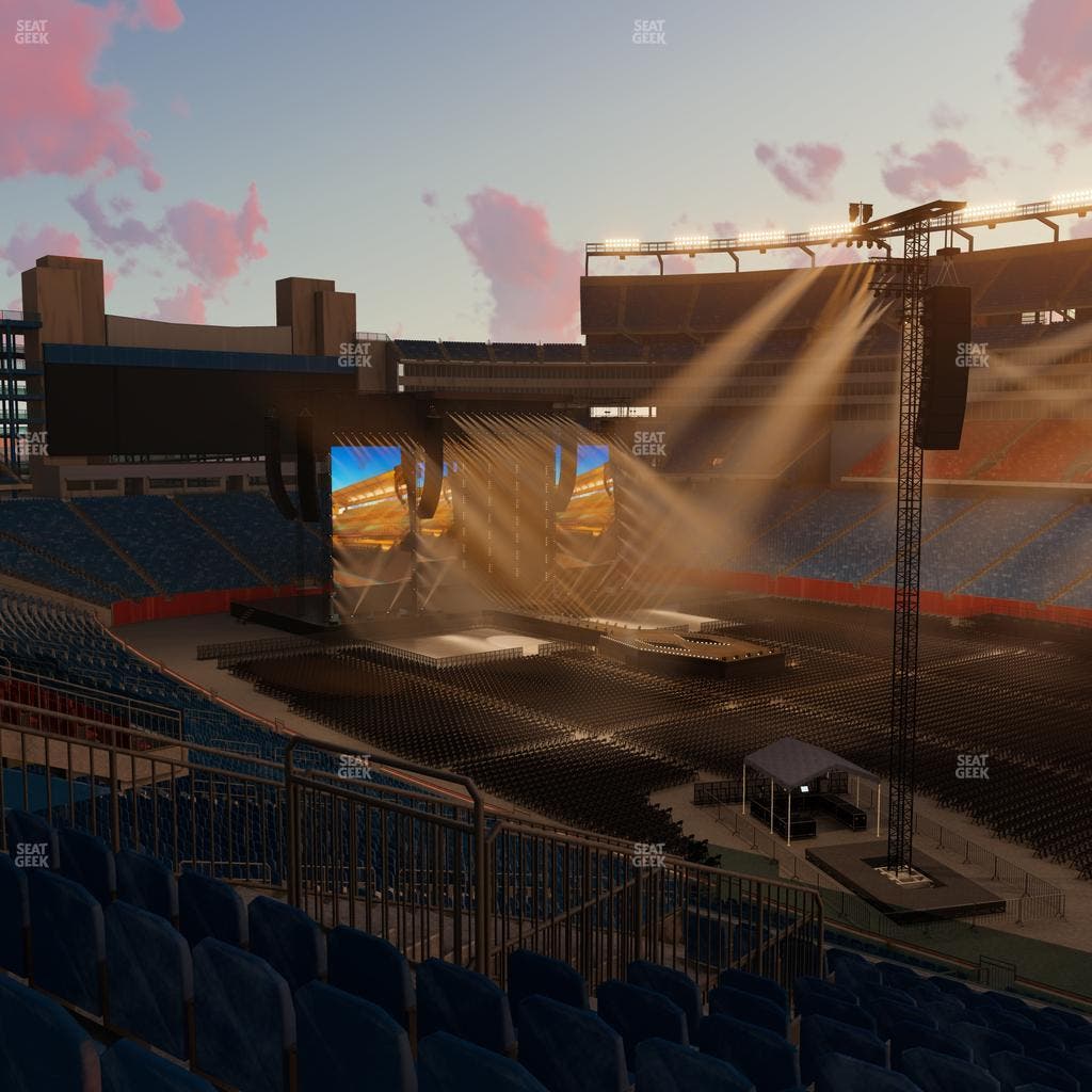 Gillette Stadium - Section 205 Seat View