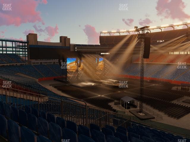Gillette Stadium - Section 205 Seat View