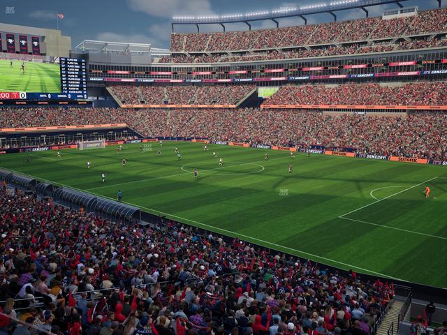 Gillette Stadium - Section 205 Seat View
