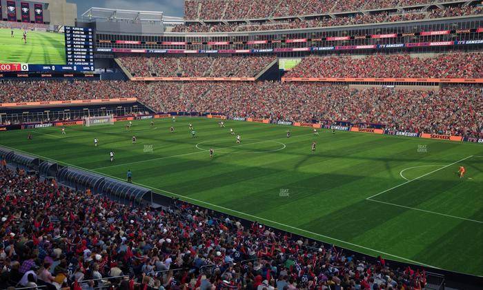 Gillette Stadium - Section 205 Seat View