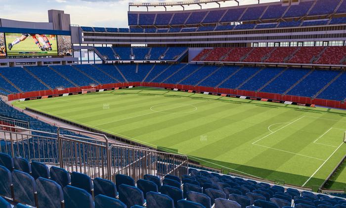 Gillette Stadium - Section 205 Seat View