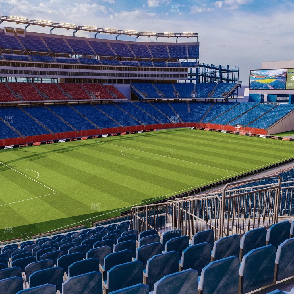 Gillette Stadium - Section 214 Seat View