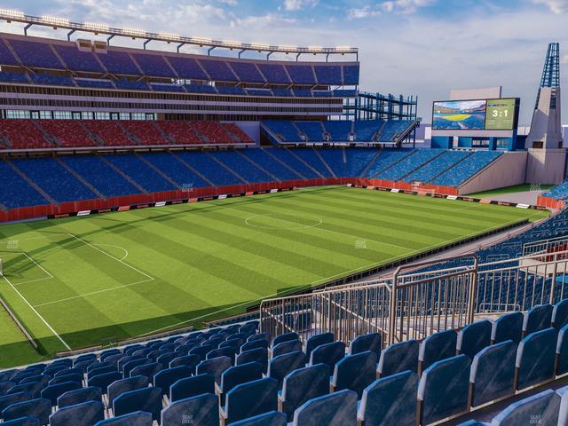 Gillette Stadium - Section 214 Seat View Gillette Stadium - Section 214 Seat View