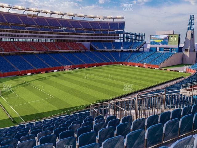 Gillette Stadium - Section 214 Seat View