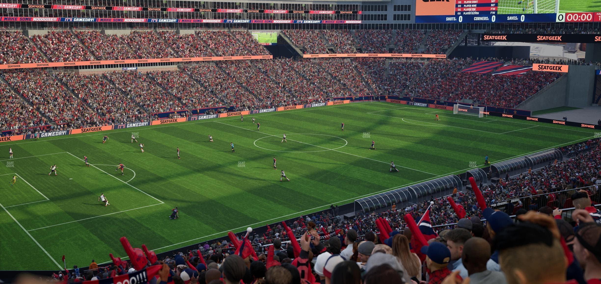 Gillette Stadium - Section 214 Seat View