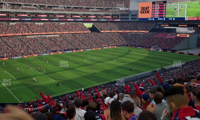 Gillette Stadium - Section 214 Seat View