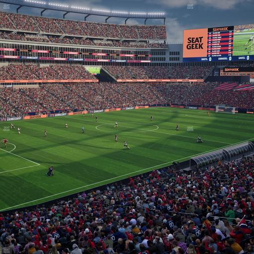 Gillette Stadium - Section 214 Seat View
