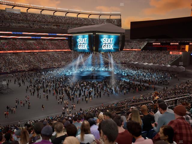 Gillette Stadium - Section 214 Seat View Gillette Stadium - Section 214 Seat View