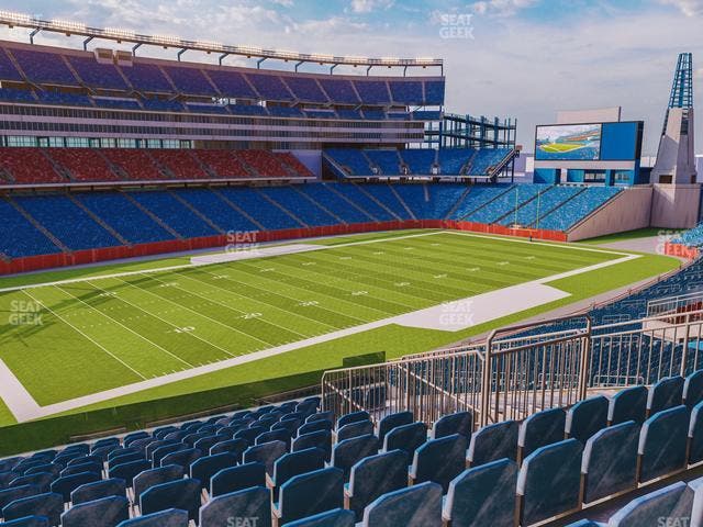 Gillette Stadium - Section 214 Seat View
