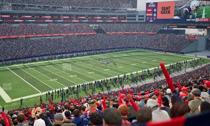 Gillette Stadium - Section 214 Seat View