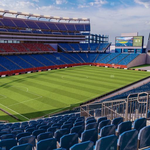 Gillette Stadium - Section 215 Seat View
