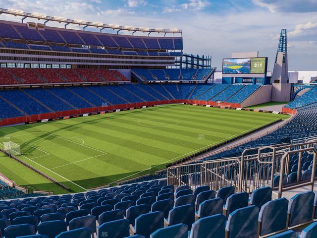 Gillette Stadium - Section 215 Seat View Gillette Stadium - Section 215 Seat View