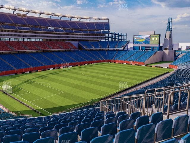 Gillette Stadium - Section 215 Seat View