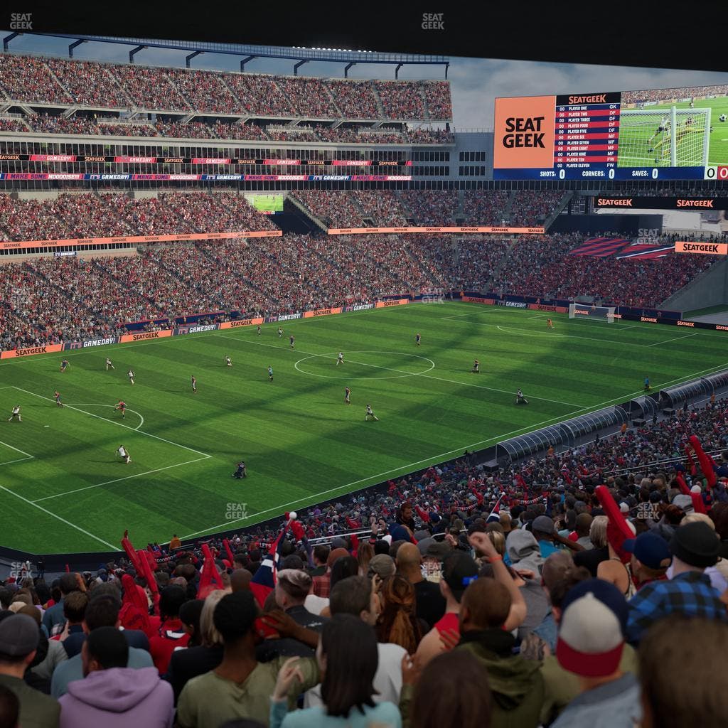 Gillette Stadium - Section 215 Seat View