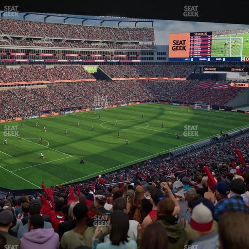 Gillette Stadium - Section 215 Seat View