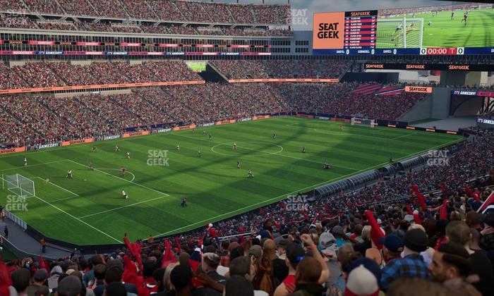 Gillette Stadium - Section 215 Seat View