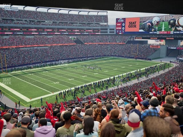 Gillette Stadium - Section 215 Seat View Gillette Stadium - Section 215 Seat View