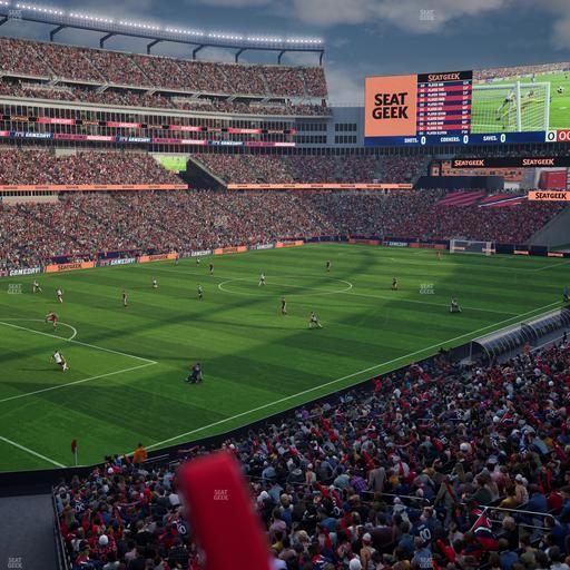 Gillette Stadium - Section 215 Seat View