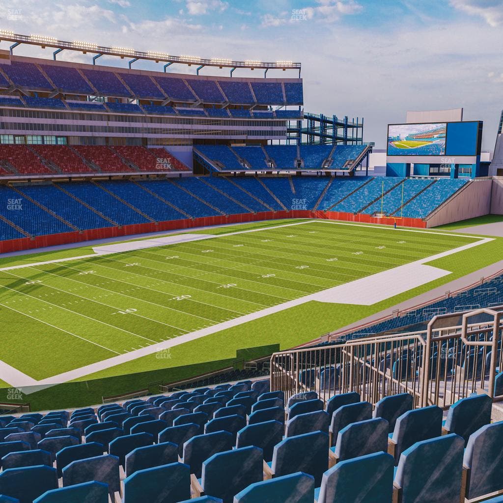 Gillette Stadium - Section 215 Seat View