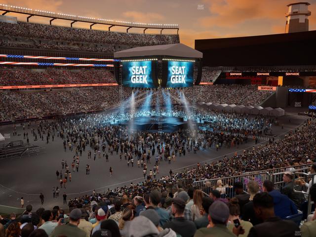 Gillette Stadium - Section 215 Seat View Gillette Stadium - Section 215 Seat View