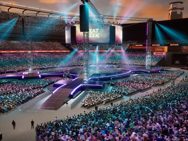 Gillette Stadium - Section 215 Seat View